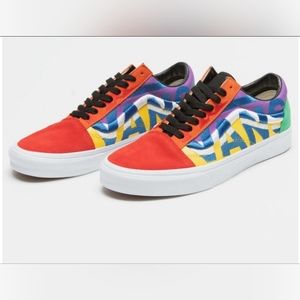 VANS men's Old Skool sneakers multicolor size 11